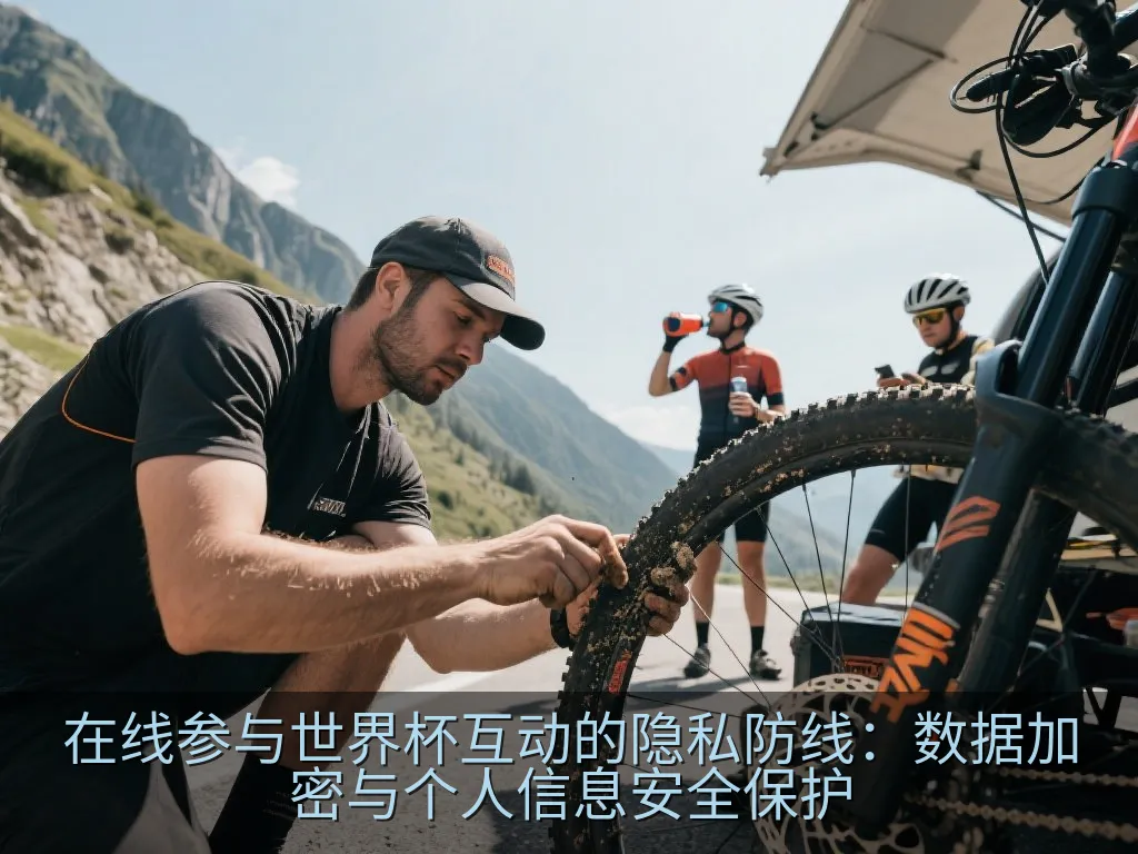 用户在电脑前设置双重身份验证的科技感画面
